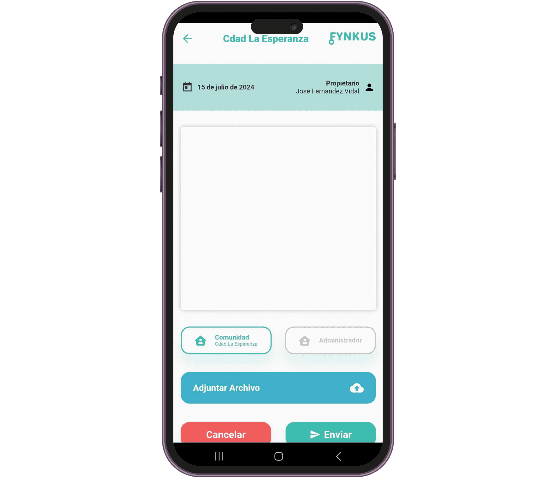 Comunicación con la finca